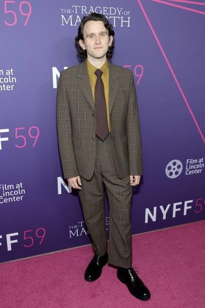 Harry Melling attends the opening night screening of The Tragedy Of Macbeth during the 59th New York Film Festival at Alice Tully Hall, Lincoln...