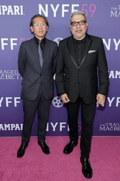 Director of programming at Film at Lincoln Center Dennis Lim and FLC Deputy Director & Director of NYFF Eugene Hernandez attend the opening night...