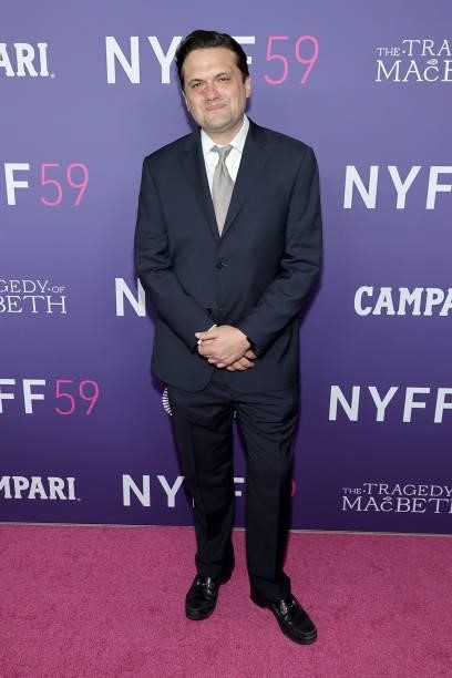 Apple Head of Features Matt Dentler attends the opening night screening of The Tragedy Of Macbeth during the 59th New York Film Festival at Alice...