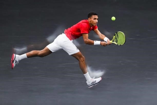 Enter caption here>>during Day 1 of the 2021 Laver Cup at TD Garden on September 24, 2021 in Boston, Massachusetts.” class=”wp-image-26″ width=”419″ height=”612″></a><figcaption>Enter caption here>>during Day 1 of the 2021 Laver Cup at TD Garden on September 24, 2021 in Boston, Massachusetts.</figcaption></figure>
</div>
<p class=