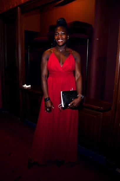 Clarisse Agbegnenou attends the Opening Season Gala at Opera Garnier on September 24, 2021 in Paris, France.