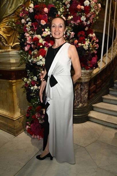Elisabeth Platel attends the Opening Season Gala at Opera Garnier on September 24, 2021 in Paris, France.