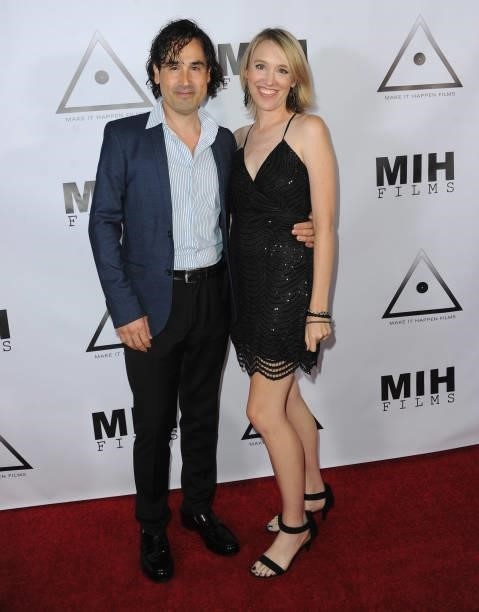 Farron Marcus and Rocki Ducharme attend the Pre-Premiere Party for "Beyond Paranormal