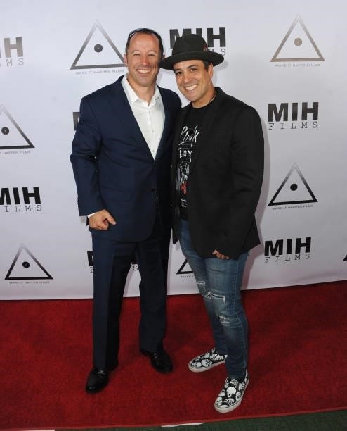 Chris Arienti and Matteo Ribaudo attend the Pre-Premiere Party for "Beyond Paranormal