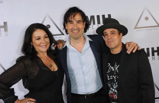 Patricia Rae, Farron Marcus and Matteo Ribaudo attend the Pre-Premiere Party for "Beyond Paranormal
