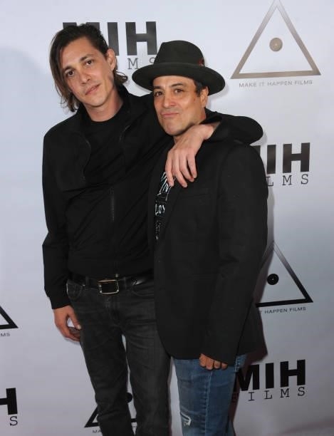 Ryan Donowho and Matteo Ribaudo attend the Pre-Premiere Party for "Beyond Paranormal