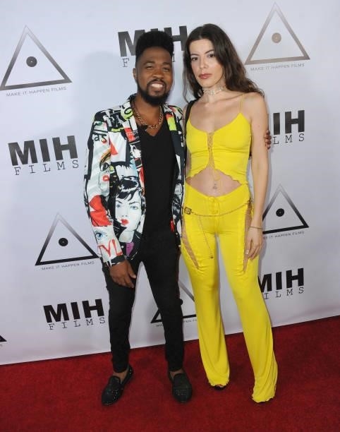 Ellis Moye and Julianna Preka attend the Pre-Premiere Party for "Beyond Paranormal