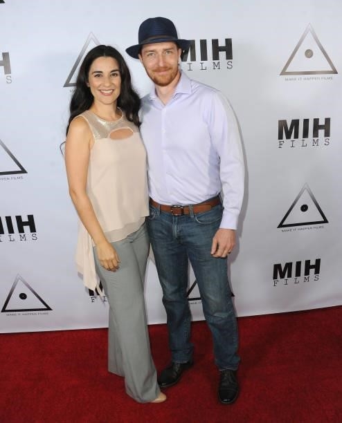 Carolina Espiro and Matthew Jaeger attend the Pre-Premiere Party for "Beyond Paranormal
