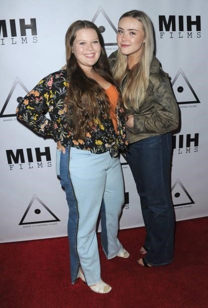 Taylor Fangmann and Mila Nabours attend the Pre-Premiere Party for "Beyond Paranormal