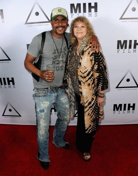 Erick Nathan and Jeanette O'Connor attend the Pre-Premiere Party for "Beyond Paranormal