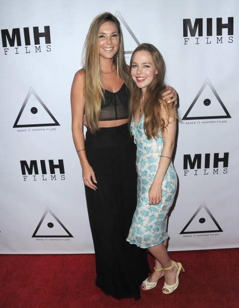 Lindsey Navin and Chelsea Wiand attend the Pre-Premiere Party for "Beyond Paranormal
