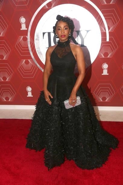 Anika Noni Rose attends the 74th Annual Tony Awards at Winter Garden Theater on September 26, 2021 in New York City.
