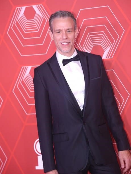 Adam Pascal attends the 74th Annual Tony Awards at Winter Garden Theater on September 26, 2021 in New York City.