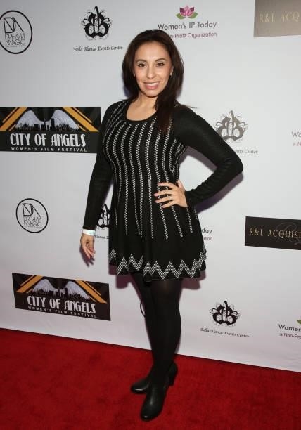 Actress / Producer JC Cadena attends the 2nd Annual City Of Angels Women's Film Festival , Closing Night Red Carpet Gala Award Ceremony at Bella...