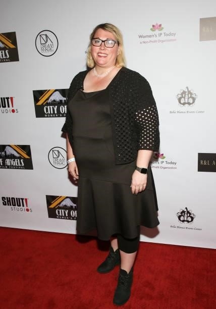 Director / Writer Helen Alexis Yonov attends the 2nd Annual City Of Angels Women's Film Festival , Closing Night Red Carpet Gala Award Ceremony at...