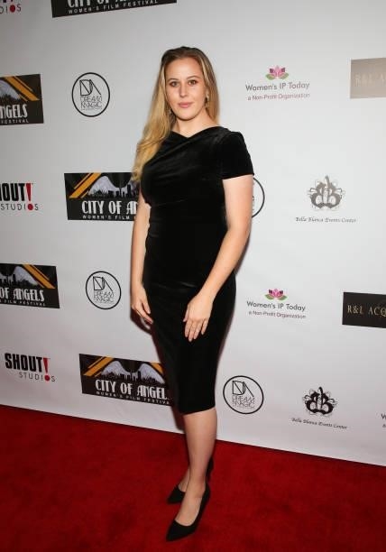 Actress Tessa Lundgren attends the 2nd Annual City Of Angels Women's Film Festival , Closing Night Red Carpet Gala Award Ceremony at Bella Blanca...