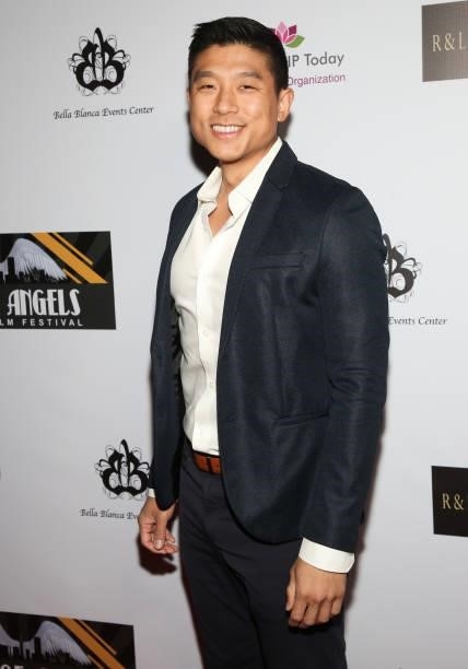 Actor Jeff Lee attends the 2nd Annual City Of Angels Women's Film Festival , Closing Night Red Carpet Gala Award Ceremony at Bella Blanca Event...