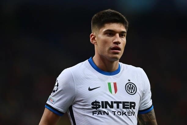 Joaquin Correa of FC Internazionale looks on during the UEFA Champions League group D match between Shakhtar Donetsk and Inter at Metalist Stadium on...