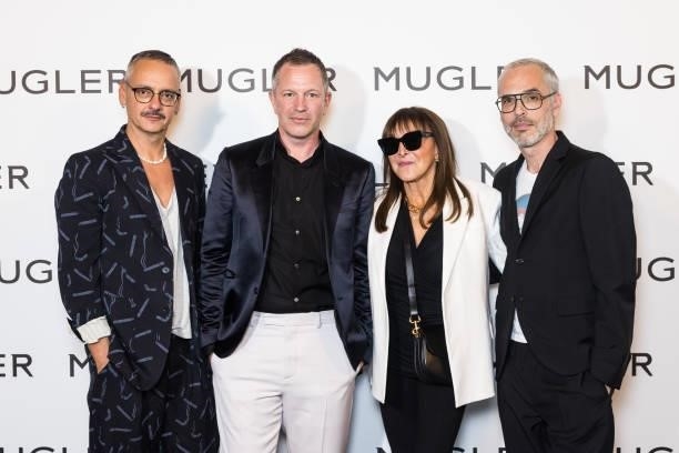 Designers Viktor Horsting, guests and Rolf Snoeren attend the "Thierry Mugler : Couturissime