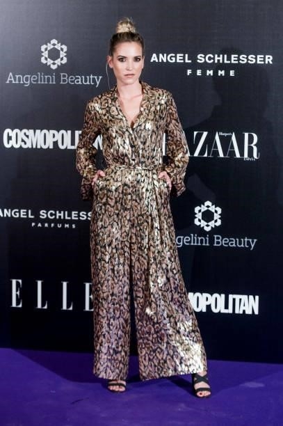 Ana Fernandez attends 'Femme Magique' presentation at El Casino on September 28, 2021 in Madrid, Spain.