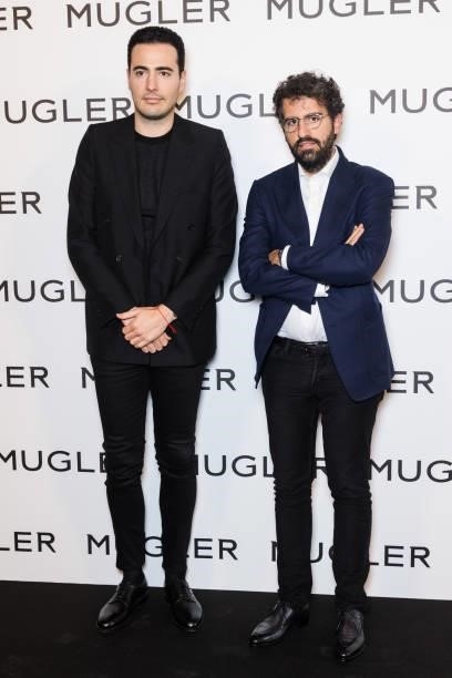 Jean-Victor Meyers and Nicolas Meyers attend the "Thierry Mugler : Couturissime