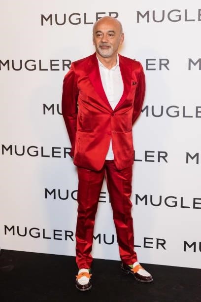 Christian Louboutin attends the "Thierry Mugler : Couturissime