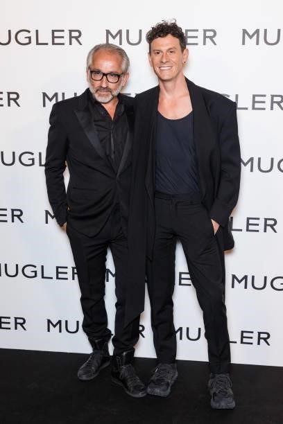 Cyril Chapuy and Creative Director of Mugler Casey Cadwallader attend the "Thierry Mugler : Couturissime