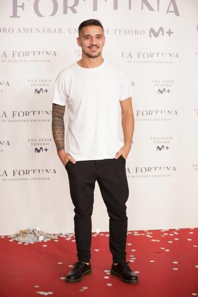 Carlos Librado, a.k.a. Nene, attends the photocall of 'La Fortuna' premiere at Hotel VP Plaza España Design on September 28, 2021 in Madrid, Spain....