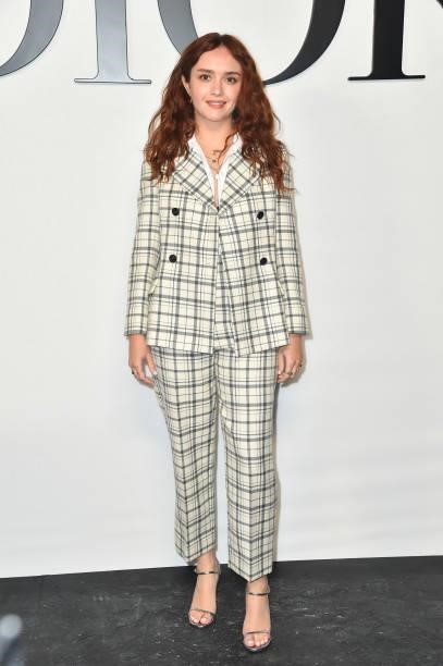 Olivia Cooke attends the Dior Womenswear Spring/Summer 2022 show as part of Paris Fashion Week on September 28, 2021 in Paris, France.