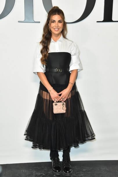 Negin Mirsalehi attends the Dior Womenswear Spring/Summer 2022 show as part of Paris Fashion Week on September 28, 2021 in Paris, France.
