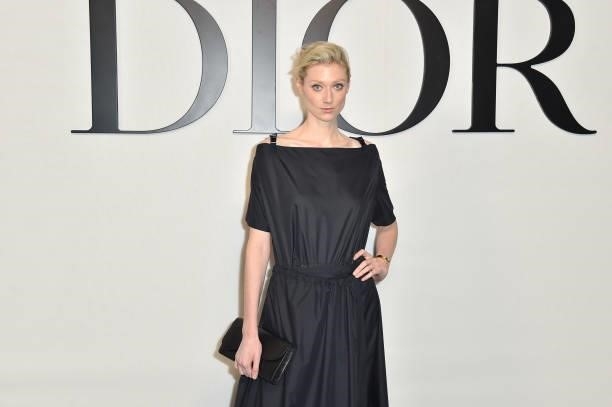 Elizabeth Debicki attends the Dior Womenswear Spring/Summer 2022 show as part of Paris Fashion Week on September 28, 2021 in Paris, France.