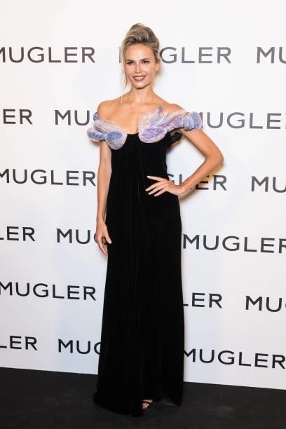 Natasha Poly attends the "Thierry Mugler : Couturissime