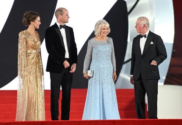 Catherine, Duchess of Cambridge, Prince William, Duke of Cambridge, Camilla, Duchess of Cornwall and Prince Charles, Prince of Wales attend the "No...