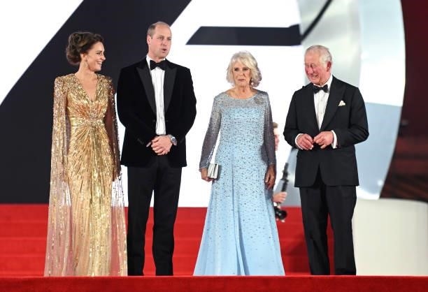 Catherine, Duchess of Cambridge, Prince William, Duke of Cambridge, Camilla, Duchess of Cornwall and Prince Charles, Prince of Wales attend the "No...