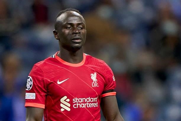 Sadio Mane of Liverpool FC in action during the UEFA Champions League group B match between FC Porto and Liverpool FC at Estadio do Dragao on...