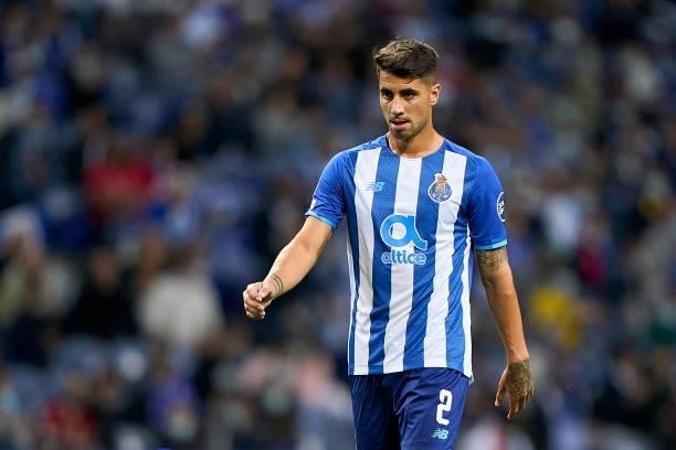 Fabio Cardoso of FC Porto looks on during the UEFA Champions League group B match between FC Porto and Liverpool FC at Estadio do Dragao on September...