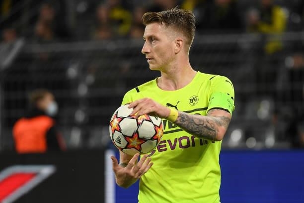 Marco Reus of Dortmund during the UEFA Champions League group C match between Borussia Dortmund and Sporting CP at Signal Iduna Park on September 28,...