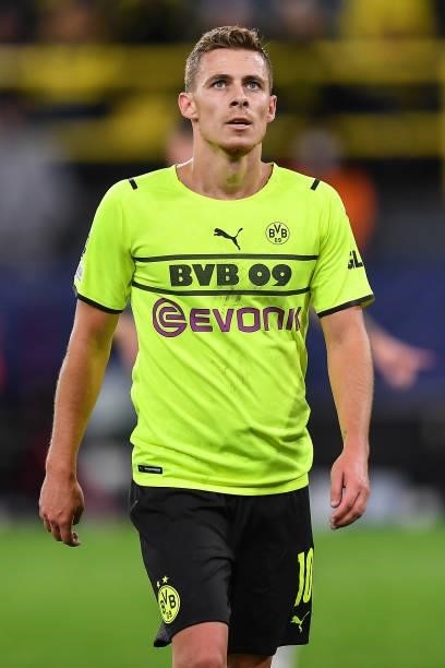 Thorgan Hazard of Dortmund during the UEFA Champions League group C match between Borussia Dortmund and Sporting CP at Signal Iduna Park on September...