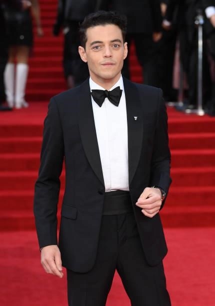 Rami Malek attends the "No Time To Die