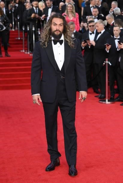 Jason Momoa attends the "No Time To Die