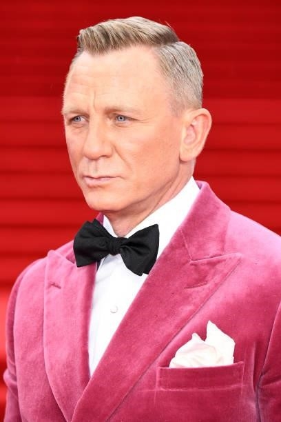 Daniel Craig attends the World Premiere of "NO TIME TO DIE