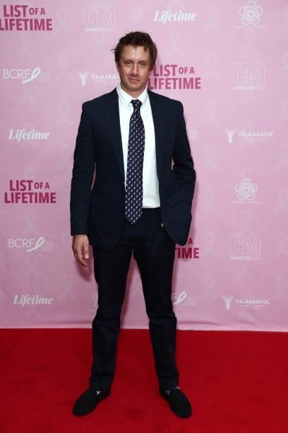 Chad Lindberg attends the premiere of "List of a Lifetime