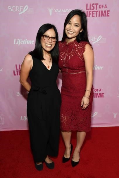 Julie Wong and Sylvia Kwan attend A Special Screening And Panel For "List of a Lifetime