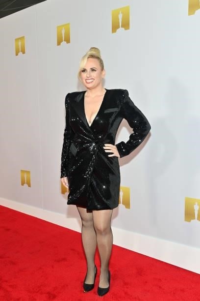 Rebel Wilson attends the Academy Museum of Motion Pictures and Vanity Fair Premiere party at Academy Museum of Motion Pictures on September 29, 2021...
