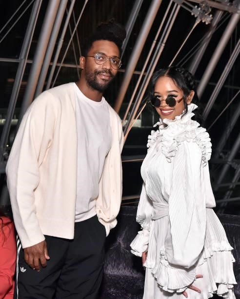 Shaka King and H.E.R. Attend the Academy Museum of Motion Pictures and Vanity Fair Premiere party at Academy Museum of Motion Pictures on September...
