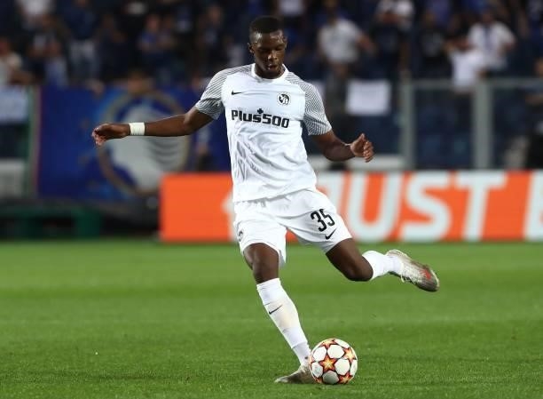Christopher Martins Pereira of BSC Young Boys in action during the UEFA Champions League group F match between Atalanta and BSC Young Boys at Gewiss...