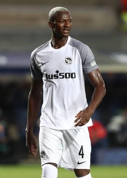 Mohamed Ali Camara of BSC Young Boys looks on during the UEFA Champions League group F match between Atalanta and BSC Young Boys at Gewiss Stadium on...