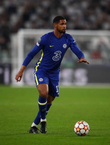 Ruben Loftus-Cheek of Chelsea in action during the UEFA Champions League group H match between Juventus and Chelsea FC at on September 29, 2021 in...