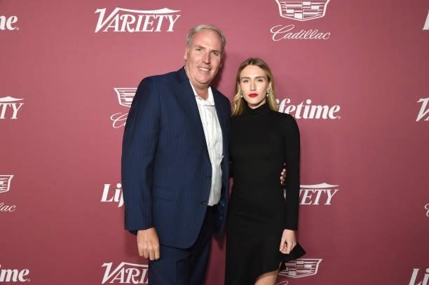Executive Vice President, Corporate Communications A+E Networks Michael Feeney and Isabella Feeney attend Variety's Power of Women on September 30,...