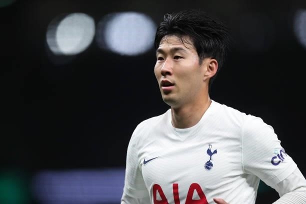 Heung-Min Son of Tottenham Hotspur during the UEFA Europa Conference League group G match between Tottenham Hotspur and NS Mura at on September 30,...